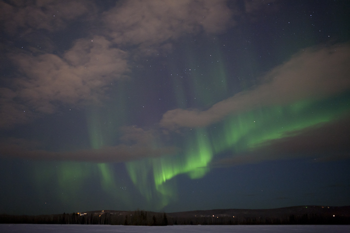 The Northern Lights in Fairbanks